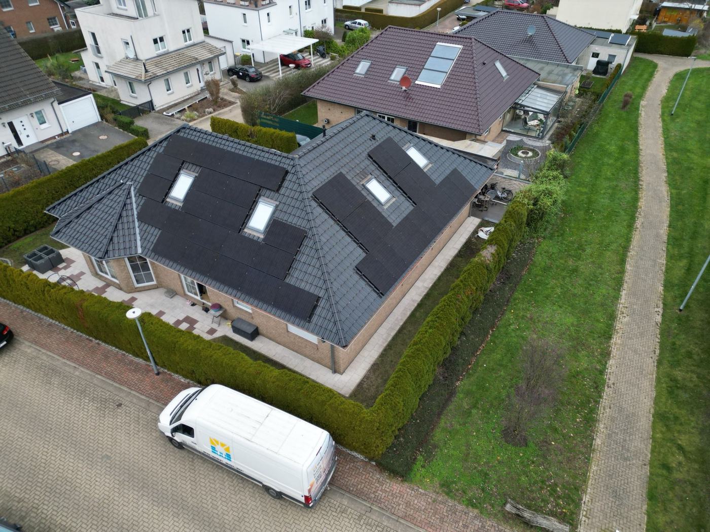Bungalow mit Süd-Optimierung
